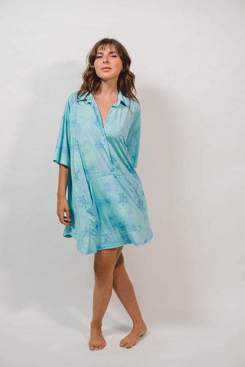 Vestido curto Flowerpower