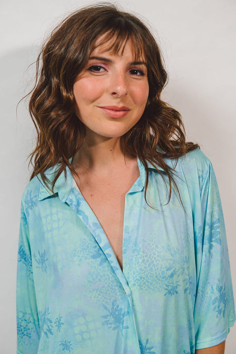 Vestido curto Flowerpower